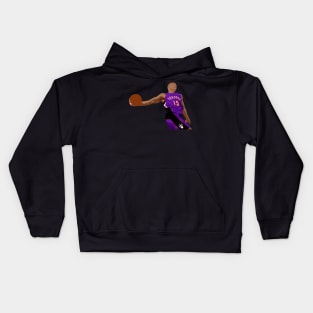 Vince Carter Dunk in Retro Raptors Jersey Kids Hoodie